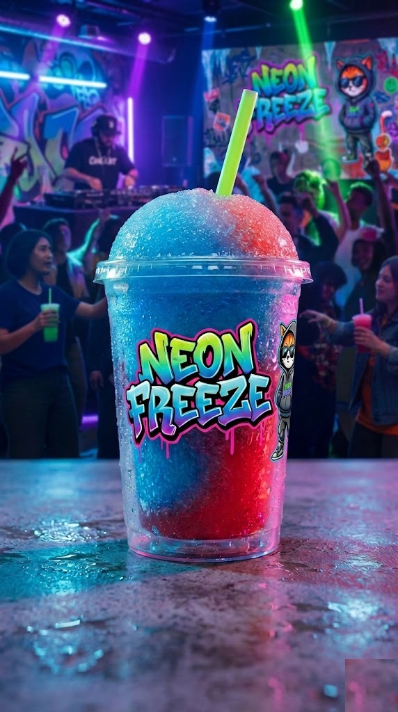 Vaso Neon Freeze
